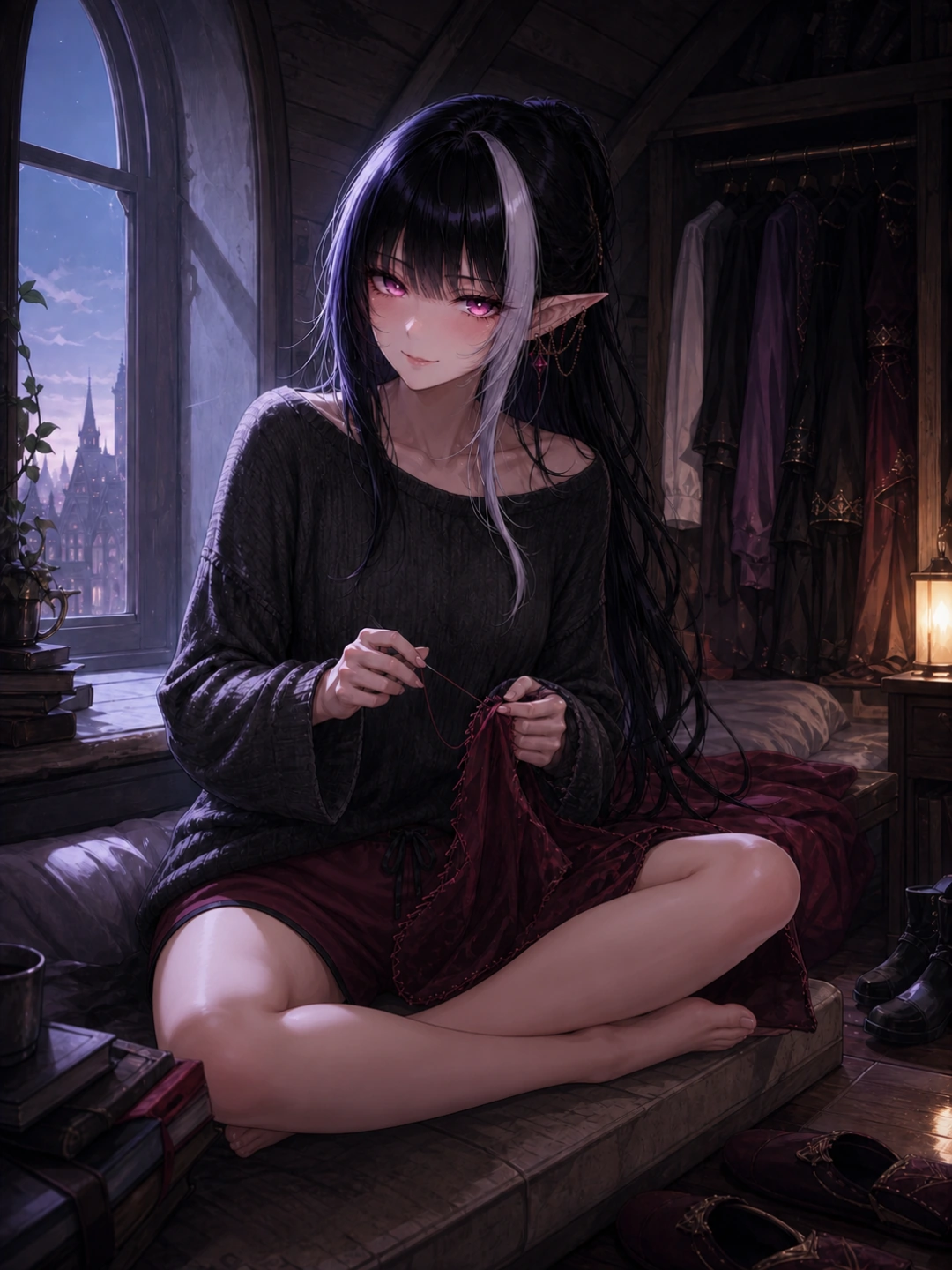 Dawn repair. Do not mistake domesticity for leniency.
