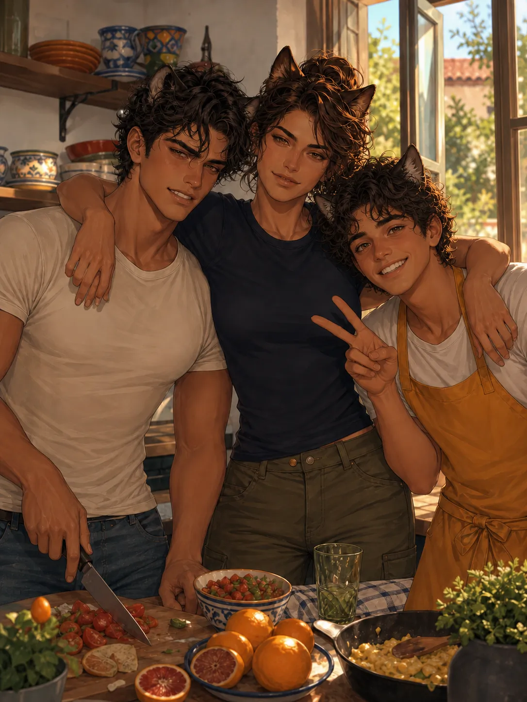 Elena asked for one normal photo. Mateo took eleven.