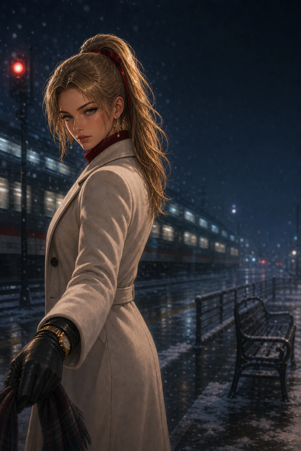 Yes, I dressed up for a train ride.